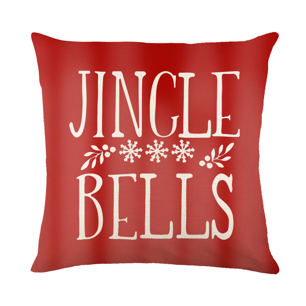 Snowflake Christmas Throw Pillow Cover