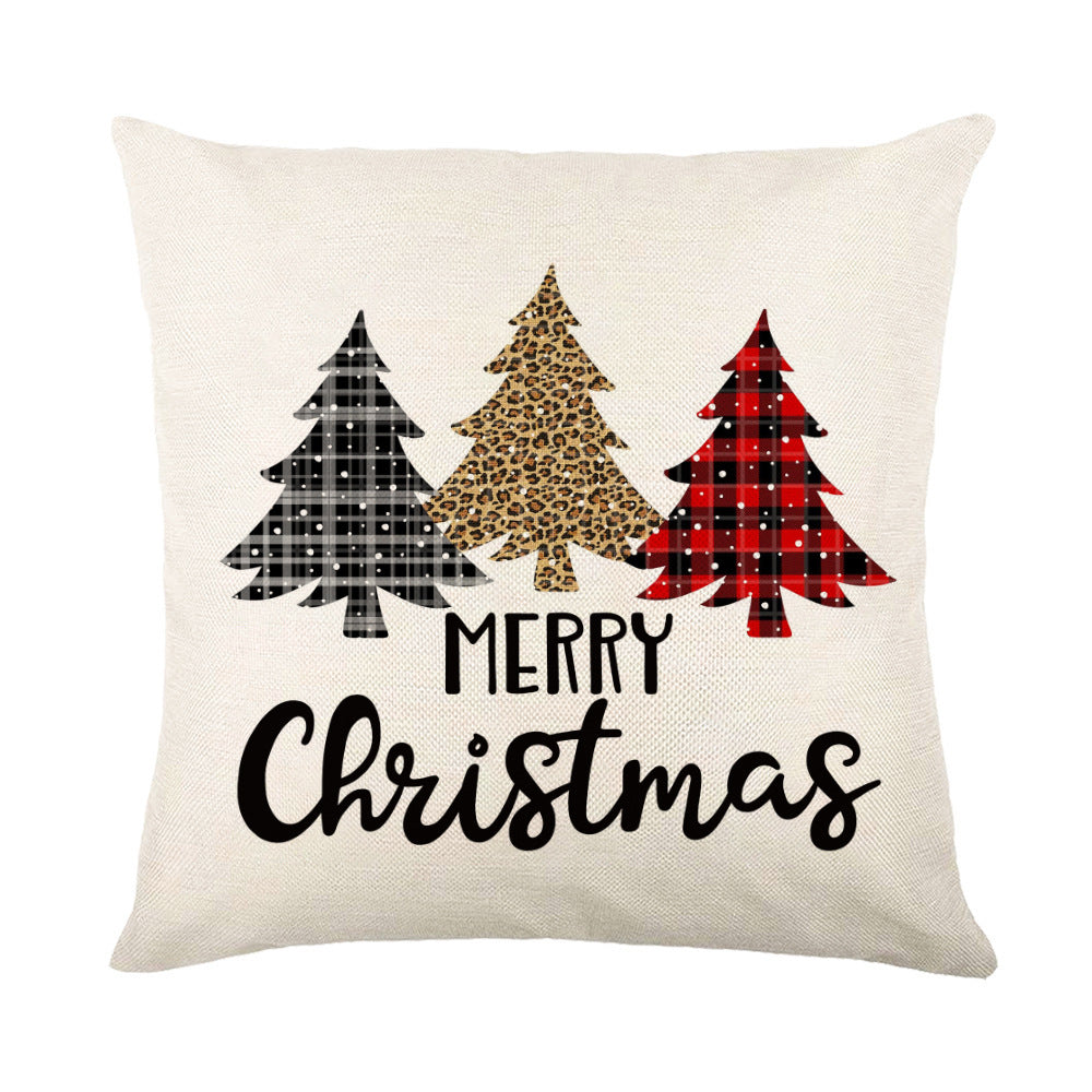 Snowflake Christmas Throw Pillow Cover