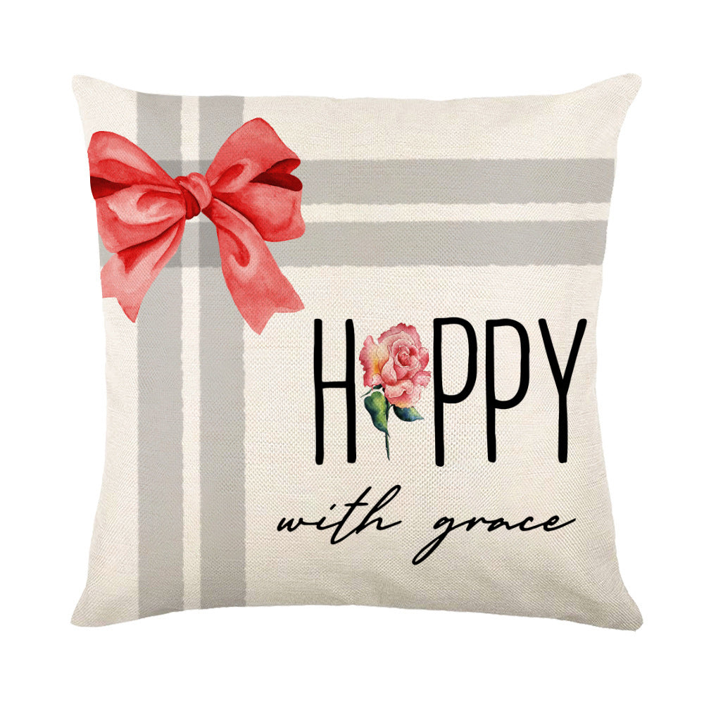 Snowflake Christmas Throw Pillow Cover