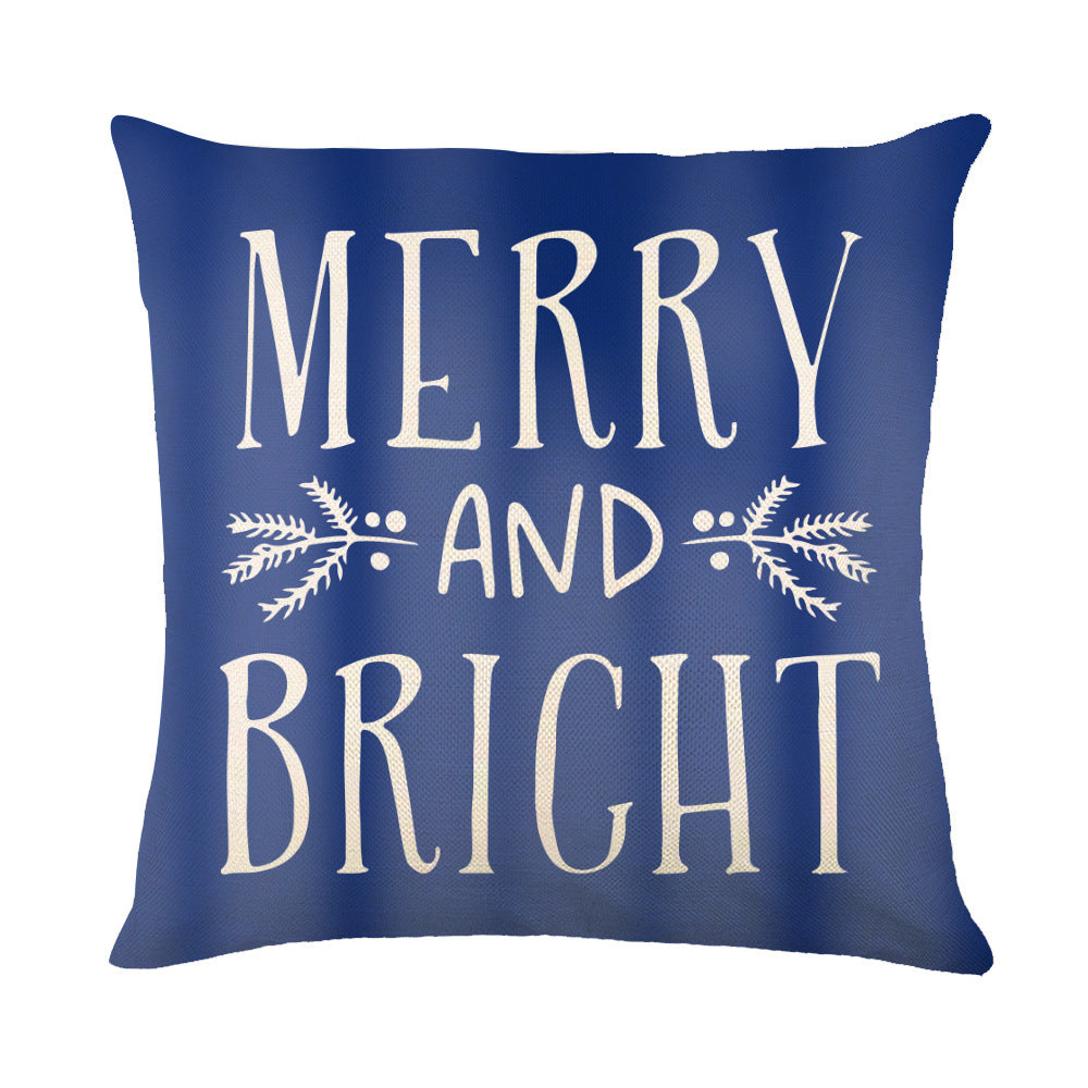 Snowflake Christmas Throw Pillow Cover
