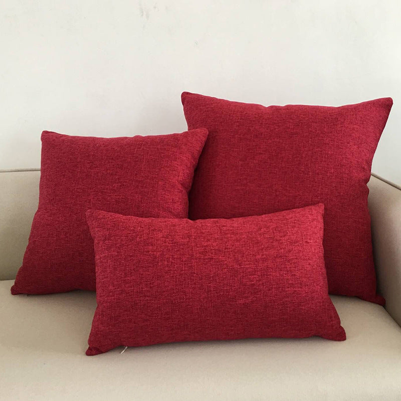 Cotton Linen Pillow Cover