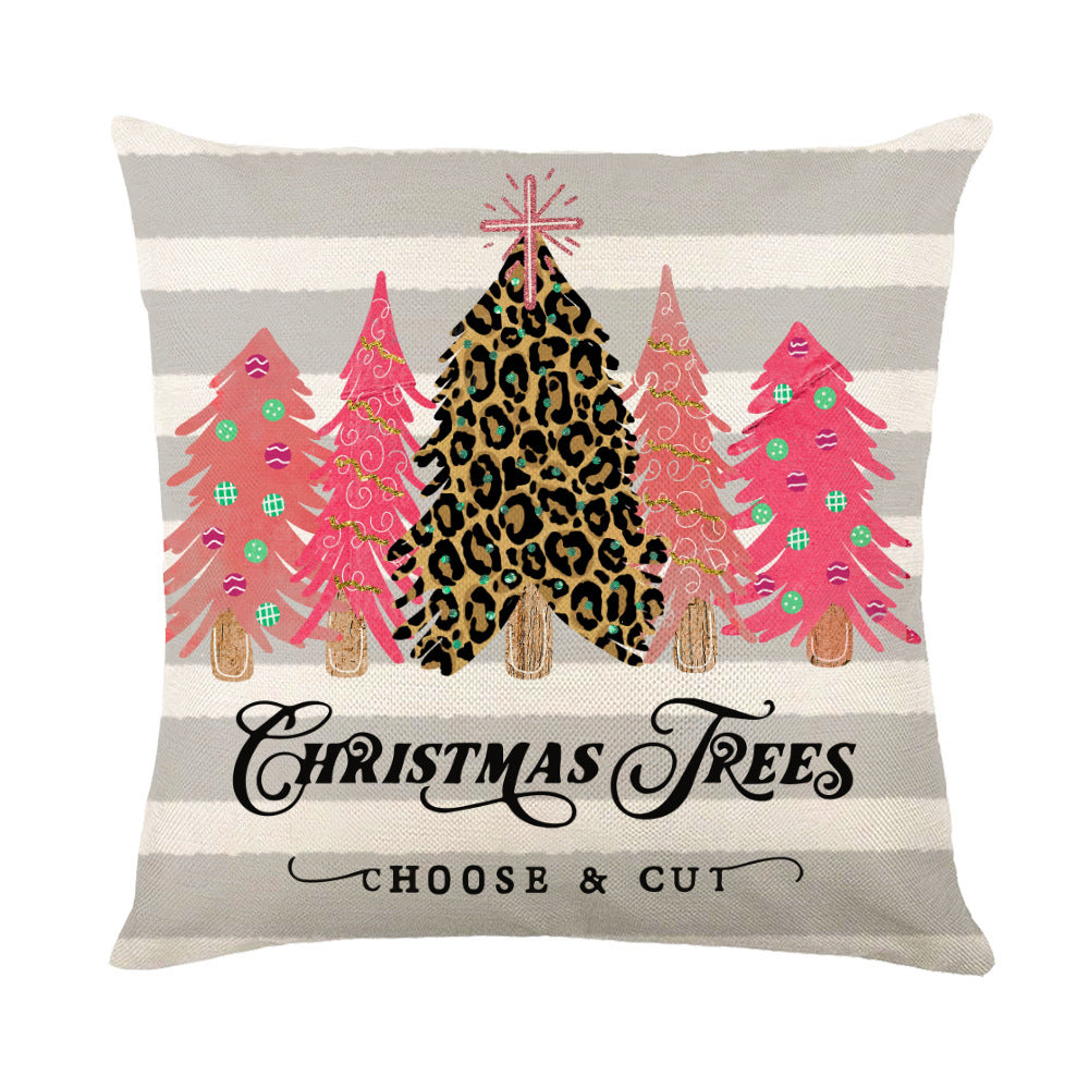 Snowflake Christmas Throw Pillow Cover